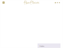 Tablet Screenshot of paperpleasures.co.uk
